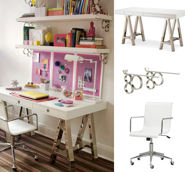Sắc màu giản dị cho phòng của bé gái-4